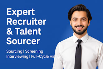 find, screen, and recruit the best talent