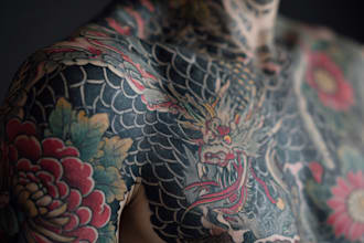 draw traditional or neo traditional tattoo style design