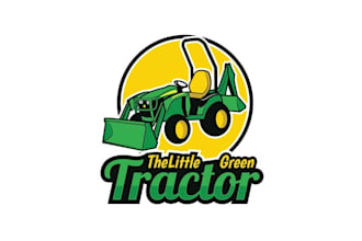 design good looking tractor homeowners logo
