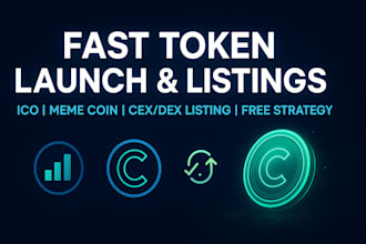 list your token, meme coin, nft or ico for a fast and successful launch