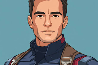 customized you in a superhero famous character