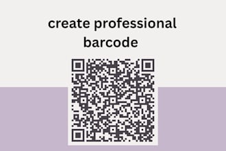 create professional barcodes within 24 hours