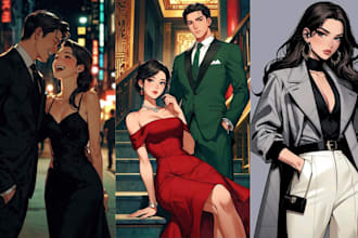 design dark romance fantasy book cover with nsfw spicy romantasy illustration