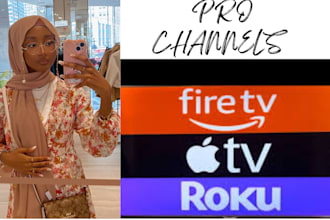 develop android, roku and amazon fire stick tv application