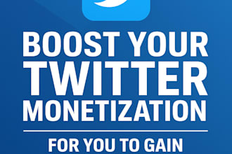boost your twitter monetization for you to gain unlimited impressions