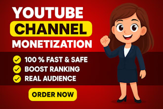 complete youtube channel monetization