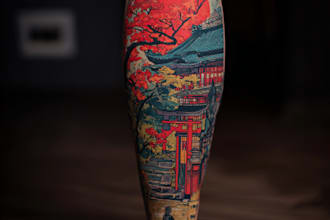 draw amazing japanese oriental tattoo