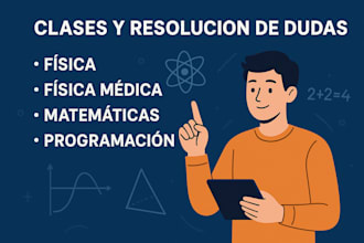 soluciones de física médica, matemáticas y física avanzada