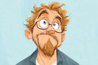 create bighead cartoon caricature from your photo