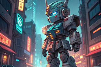 draw robots and concept art of futuristic mecha