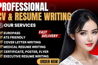 write and update ats resume, executive, tech resume, CV, cover letter