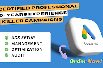 google ads campaigns setup and management