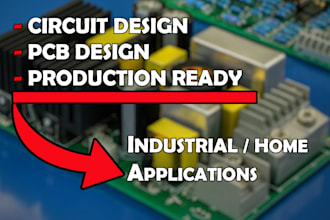 do industrial circuit design and pcb layouts