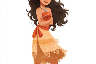 make a disney cartoon portrait