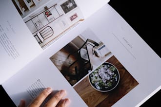 adobe indesign brochure design magazine product catalog book foormatting flyer