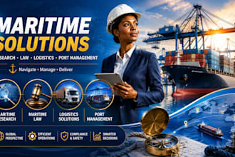 do assigned maritime research project, law, logistics, shipping, port management