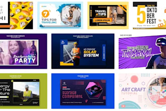 design clickable youtube thumbnails in canva pro