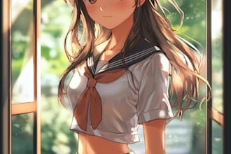do anime character illustration