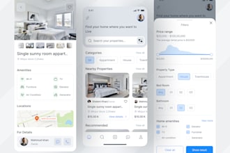 develop rental app, booking app, uber app, carpooling app, airbnb clone