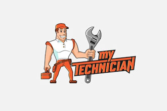 design included super technician logo