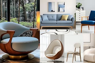 do 3d model and 3d render 3d furniture 3d architectural house 3d designs