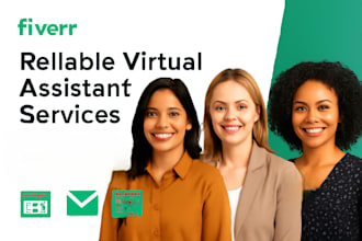 provide accurate data entry, email management, and admin support
