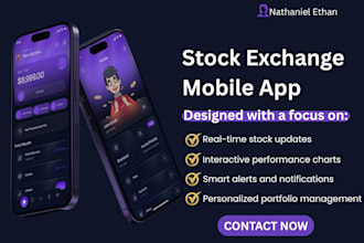 develop trading app, stock trading app, forex trading app