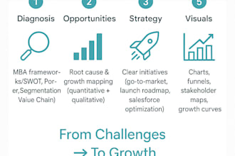 build a business strategy and market plan