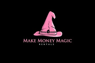 design fantastic short term rental logo