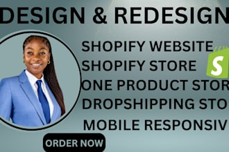 build shopify dropshipping store design shopify website redesign shopify store