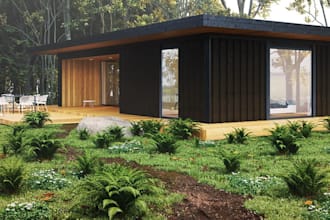 renovate 3d shipping container,modular house,living room,dinning,exterior,toilet