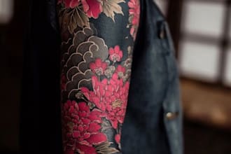 create unique japanese tattoo design