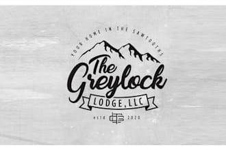 design greatest remote tour company lodge logo