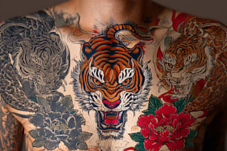custom japanese tattoo art for unique ink