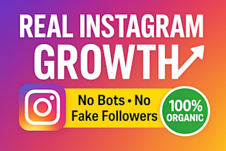 do instagram organic growth marketing engagement growth manager