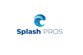 design fun pool cleaning service logo