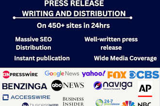 do UK press release distribution write and publish pr article uk media website