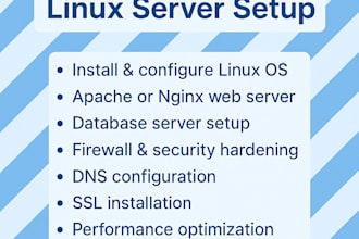 install and configure your linux server