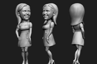 articulated 3d toy models for 3d printing, toy design, toy rendering,