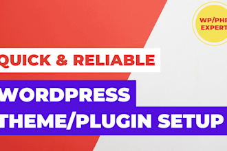 install wordpress themes and plugins professionally