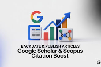 backdate write and publish article increase citation on google scholar scopus