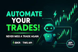 create interactive brokers ib tws api ibkr bot trading bot automated trading