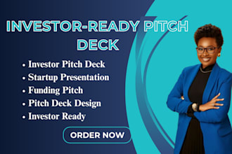 build an investor pitch deck with design, story, and metrics that win funding