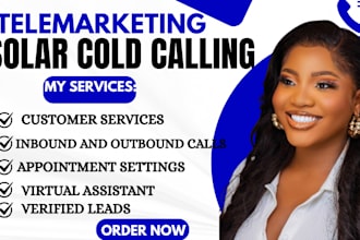 do solar cold calling customer service, roofing construction and telemarketing
