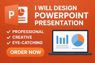 design professional and creative powerpoint presentations
