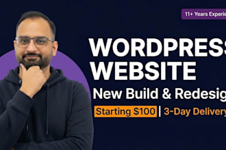 build a clean wordpress business website that looks great and loads fast