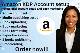do amazon kdp account setup book uploading book publishing book formating design