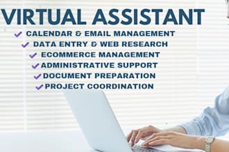 be your administrative virtual assistant