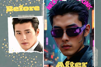 create custom digital art from your photo in any style