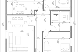2d autocad drawings from sketches, images, or PDF